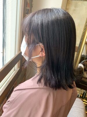 21年夏 グレーカラーの新着ヘアスタイル 髪型 ヘアアレンジ Yahoo Beauty