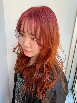 21年春夏 ピンクオレンジの新着ヘアスタイル 髪型 ヘアアレンジ Yahoo Beauty