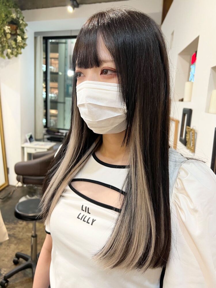インナーエクステ インナーカラー Instagram Miaki 924 Tlony トロニー Miakiの髪型 ヘアスタイル ヘアカタログ情報 Yahoo Beauty ヤフービューティー