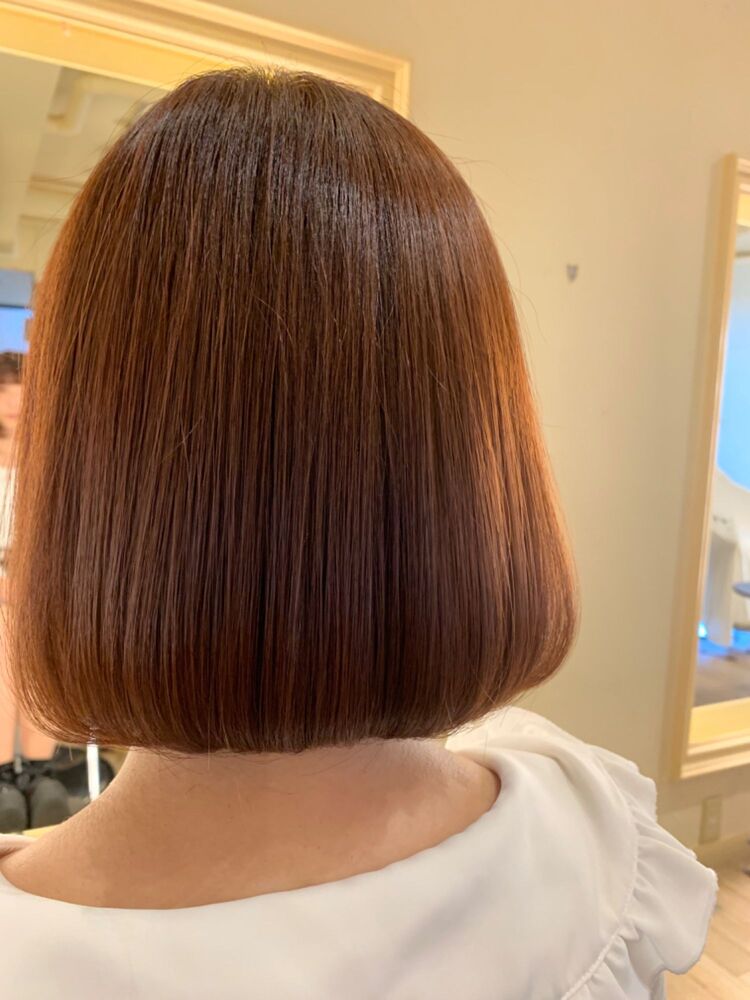 ワンカールブラントくすみピンクボブ｜BULB（バルブ）Sachiko 代官山のヘアスタイル情報｜Yahoo! BEAUTY