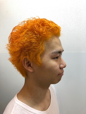 21年秋冬 メンズ オレンジ系の新着ヘアスタイル 髪型 ヘアアレンジ Yahoo Beauty