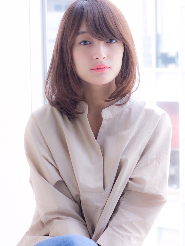 大人かわいいワンカールひし形ミディアム Laf From Garden ラフ フロム ガーデン Garden 寺尾拓巳のヘアスタイル情報 Yahoo Beauty