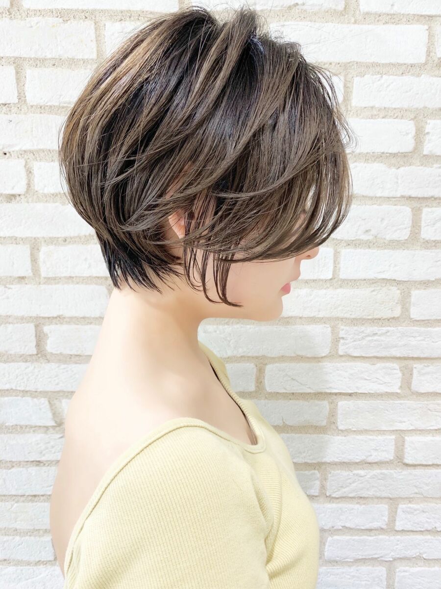 【35++】 くびれ ショート ボブ 最高のヘアスタイル画像