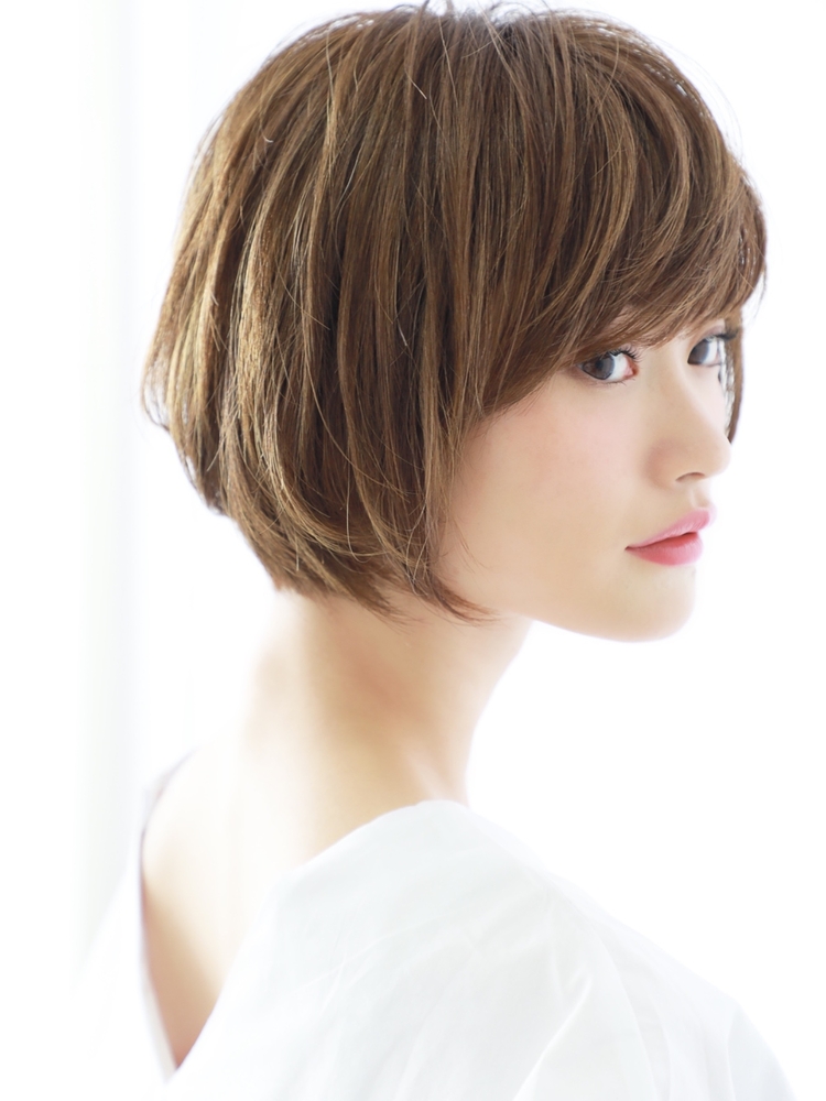 30代40代50代 フレンチボブ 小顔丸みマニッシショート To Na 表参道 トゥーナオモテサンドウ 櫻木裕紀の髪型 ヘアスタイル ヘアカタログ情報 Yahoo Beauty ヤフービューティー