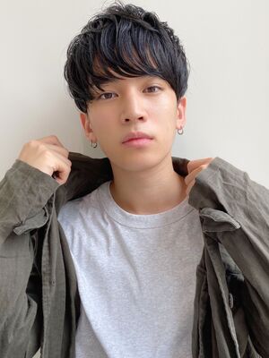 21年夏 メンズ かきあげ前髪の新着ヘアスタイル 髪型 ヘアアレンジ Yahoo Beauty