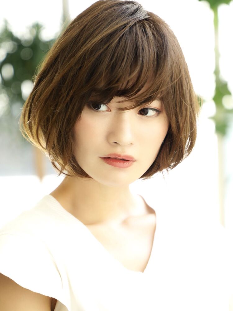 無造作ショートボブ Dyplus 表参道 ディプラス 櫻木裕紀のヘアスタイル情報 Yahoo Beauty