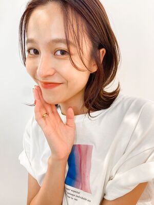 21年夏 前髪なしの新着ヘアスタイル 髪型 ヘアアレンジ Yahoo Beauty