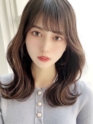 21年夏 フェザーバングの新着ヘアスタイル 髪型 ヘアアレンジ Yahoo Beauty