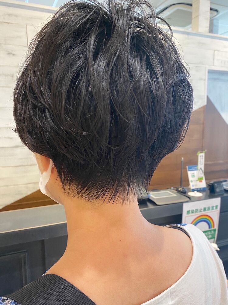 おばちゃんぽくならないオシャレなショートパーマ Joemi By Un Ami ジョエミ バイ アンアミ 高橋 和人のヘアスタイル情報 Yahoo Beauty