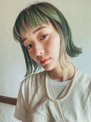 21年夏 ショートバングの新着ヘアスタイル 髪型 ヘアアレンジ Yahoo Beauty