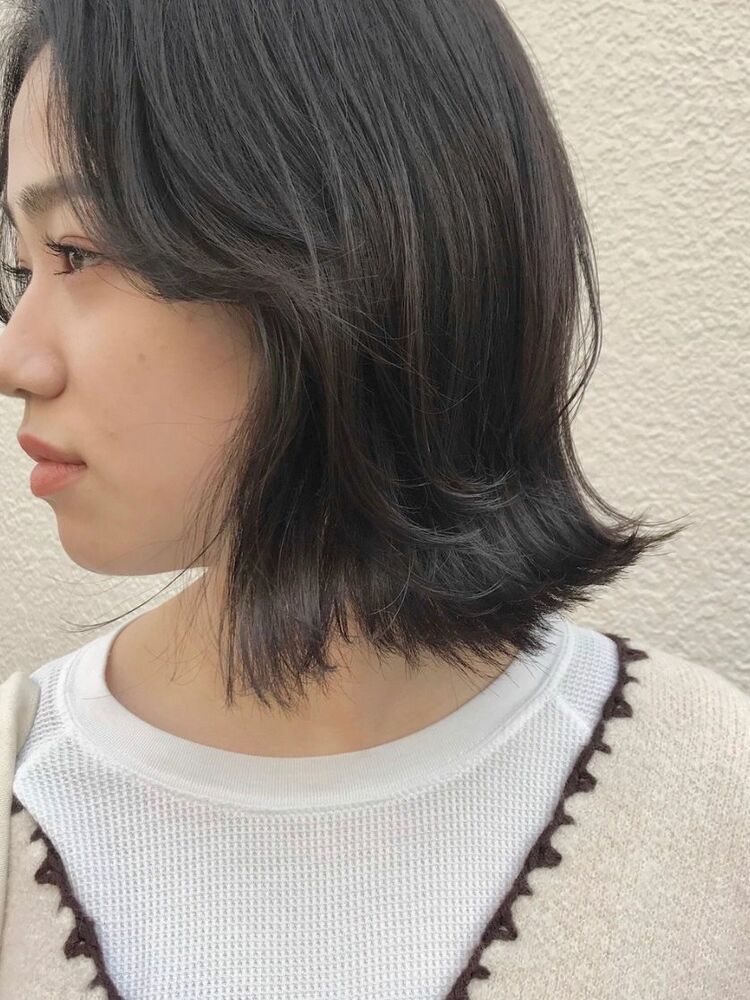 ブルージュカラー 暗髪カラー ダークアッシュカラー イルミナカラー 表参道 槙山ユースケのヘアスタイル情報 Yahoo Beauty