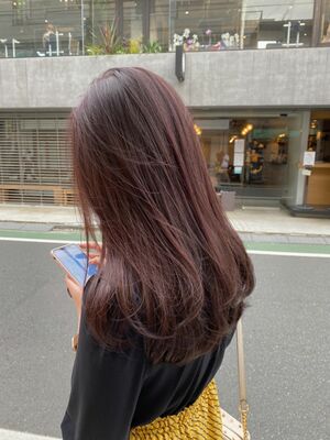 2022年夏】ピンクベージュの髪型・ヘアスタイル・ヘアカタログ 人気順 