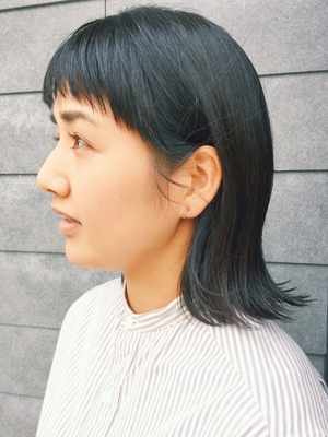 22年春 個性的 ミディアムの人気ヘアスタイル 髪型 ヘアアレンジ 2ページ目 Yahoo Beauty