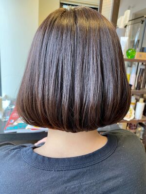 21年夏 重めボブの新着ヘアスタイル 髪型 ヘアアレンジ Yahoo Beauty