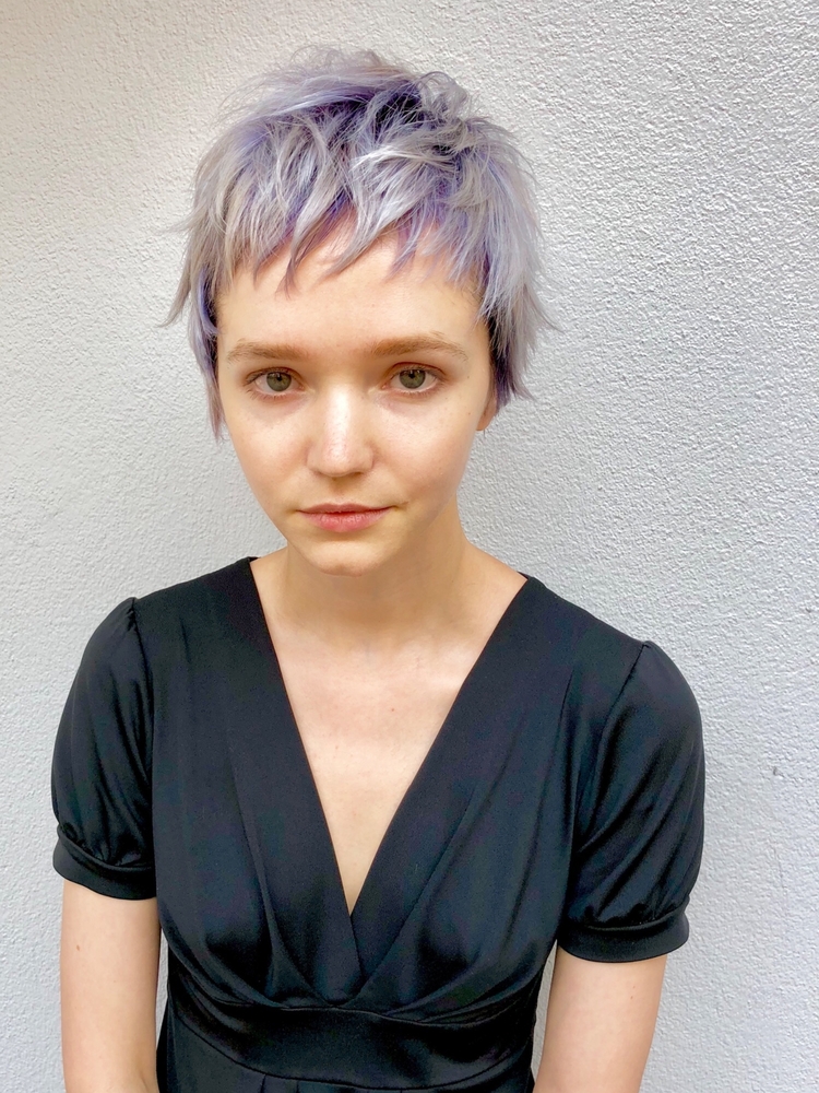 ショート カラー レディース