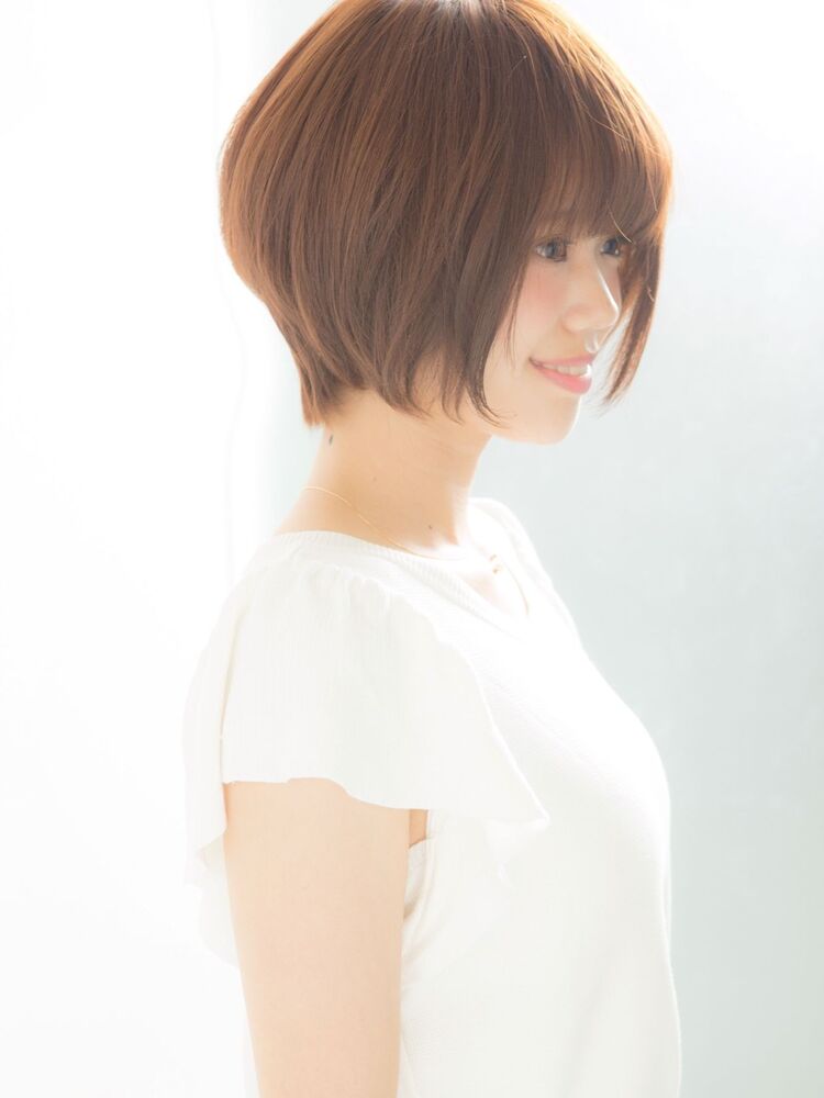 Euphoria齋藤仁美 柔らかショートボブ Euphoria 新宿店 ユーフォリア シンジュクテン Euphoria齋藤仁美のヘアスタイル情報 Yahoo Beauty