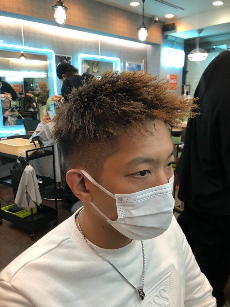 ベリーショートツイストパーマstyle Latte渋谷 ラテシブヤ Latte 渋谷 福迫よしきのヘアスタイル情報 Yahoo Beauty