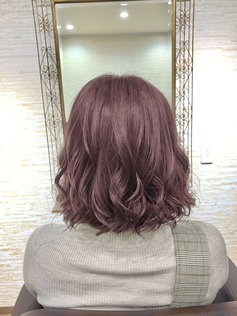 ボブ ピンクアッシュ 吉村 Radiant Maximのヘアスタイル情報 Yahoo Beauty