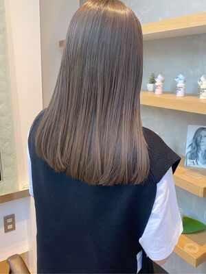 22年春 ストレート ロングの人気ヘアスタイル 髪型 ヘアアレンジ Yahoo Beauty