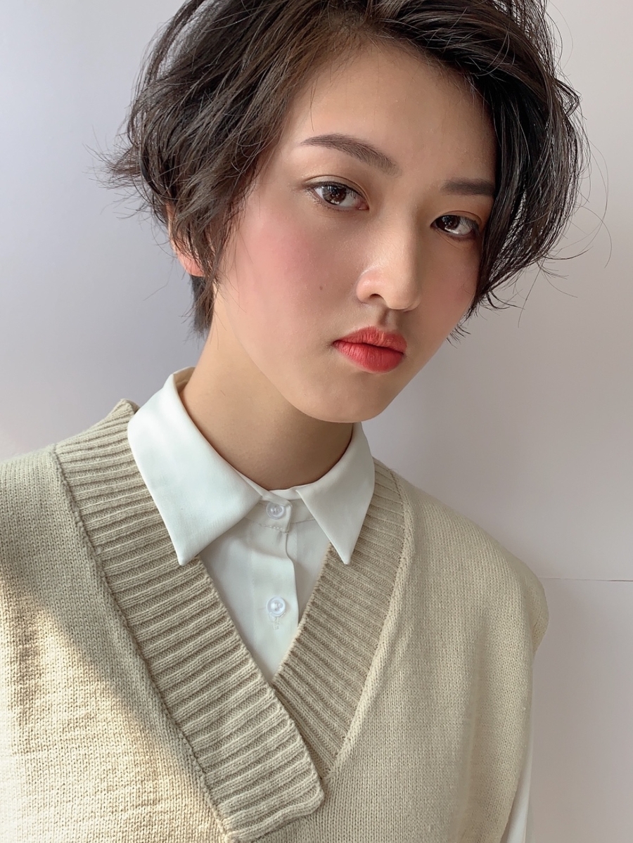 ショートパーマスタイル 齋藤純也のヘアスタイル情報 Yahoo Beauty