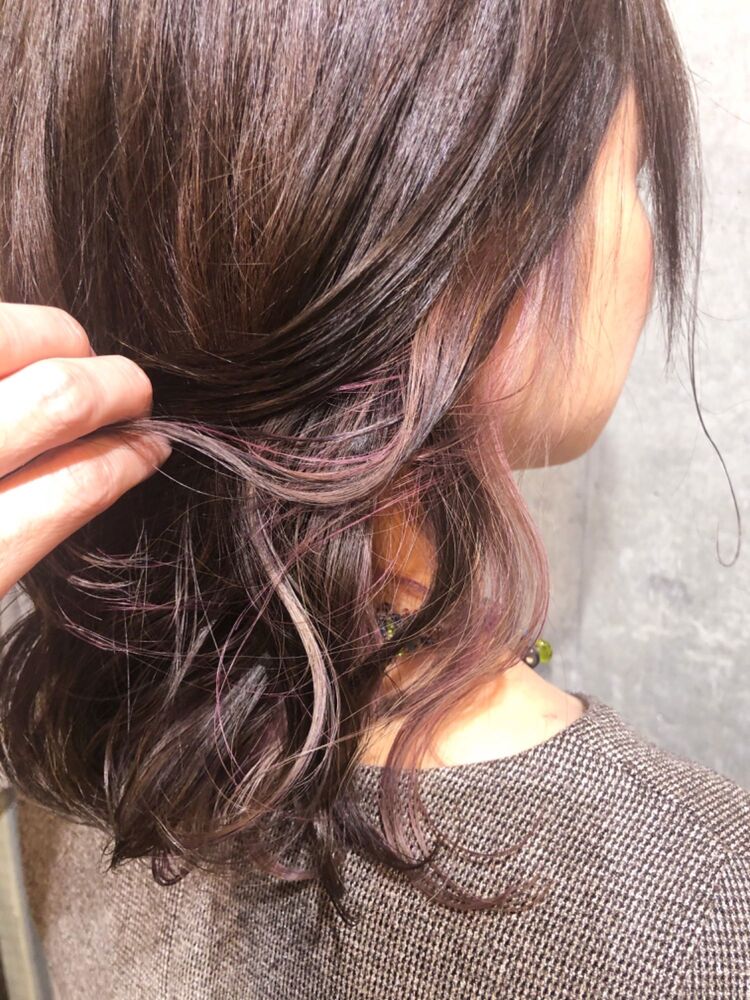 ナチュラルインナーカラー ナチュラルユニコーンカラー Shun カリーナ コークス のヘアスタイル情報 Yahoo Beauty