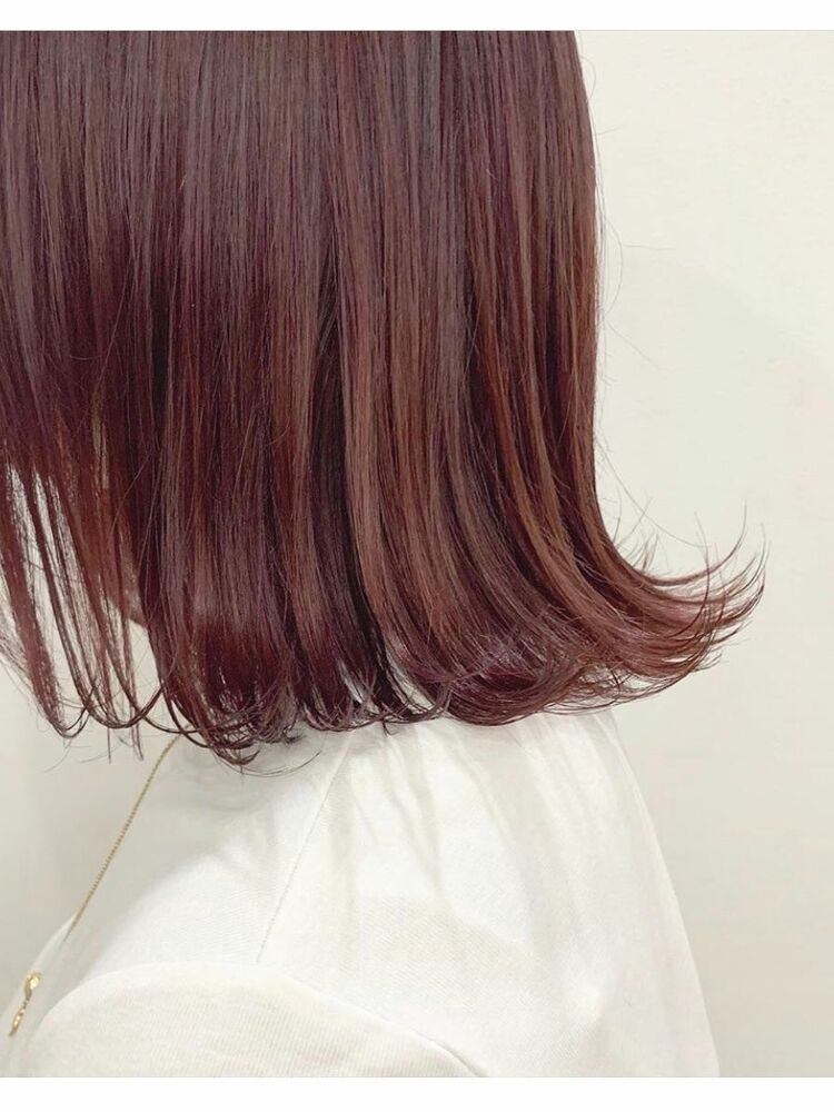 外ハネlob Hair Make Seek 立川 ヘアアンドメイクシークタチカワ 山内 奈月のヘアスタイル情報 Yahoo Beauty