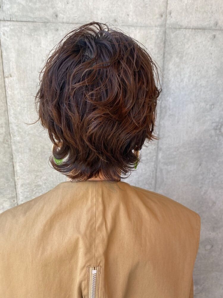 40代からのショートウルフ Jeanaharbor ジーナハーバー 二俣 慎太郎のヘアスタイル情報 Yahoo Beauty