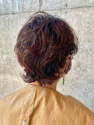 22年春 50代 ウルフカットの人気ヘアスタイル 髪型 ヘアアレンジ Yahoo Beauty