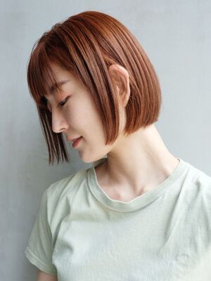 ストレートボブ ミディアムの髪型 ヘアスタイル ヘアカタログ 人気順 2ページ目 Yahoo Beauty ヤフービューティー