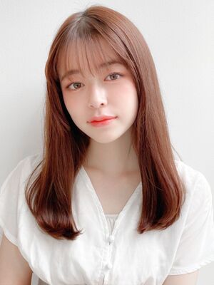 21年秋冬 前髪あり セミロングの新着ヘアスタイル 髪型 ヘアアレンジ Yahoo Beauty