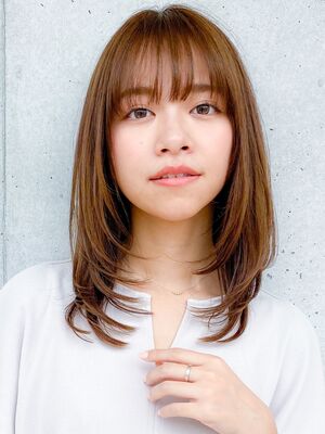 21年秋冬 ひし形 セミロングの新着ヘアスタイル 髪型 ヘアアレンジ Yahoo Beauty