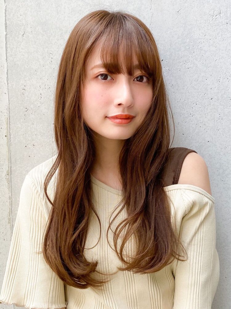 ナチュラルパーマの夏スタイル Agnos 青山 アグノス アオヤマ 原田 実茄のヘアスタイル情報 Yahoo Beauty