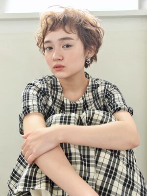 21年夏 くせ毛風パーマの新着ヘアスタイル 髪型 ヘアアレンジ Yahoo Beauty