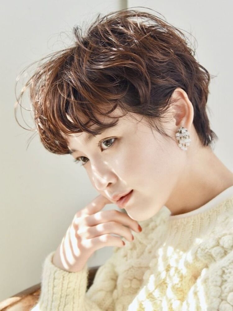 ショート おしゃれ パーマ