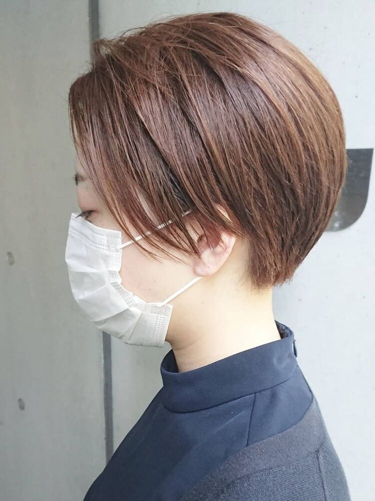 ツーブロックのハンサムショート Lepes リーピース 山口華絵 中目黒lepes のヘアスタイル情報 Yahoo Beauty