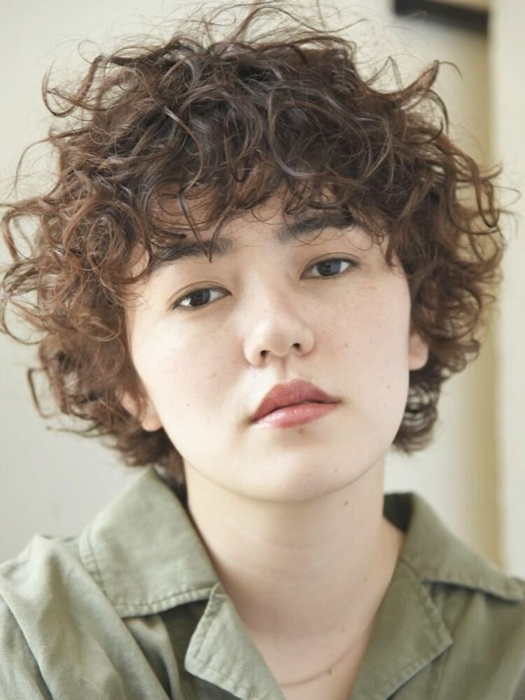 マッシュショートのくるくるパーマ Lepes リーピース 山口華絵 中目黒lepes のヘアスタイル情報 Yahoo Beauty