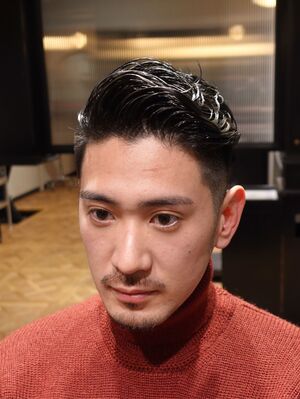 メンズ バーバースタイル ミディアムの髪型 ヘアスタイル ヘアカタログ 人気順 Yahoo Beauty ヤフービューティー