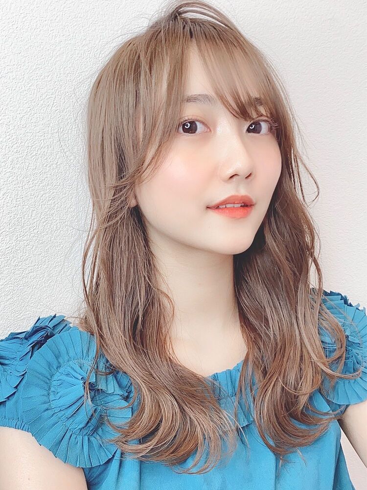 トップふんわりひし形系 夏コーデにぴったり ゆる波ウェーブ Amoute アムティ Hiro Amouteのヘアスタイル情報 Yahoo Beauty