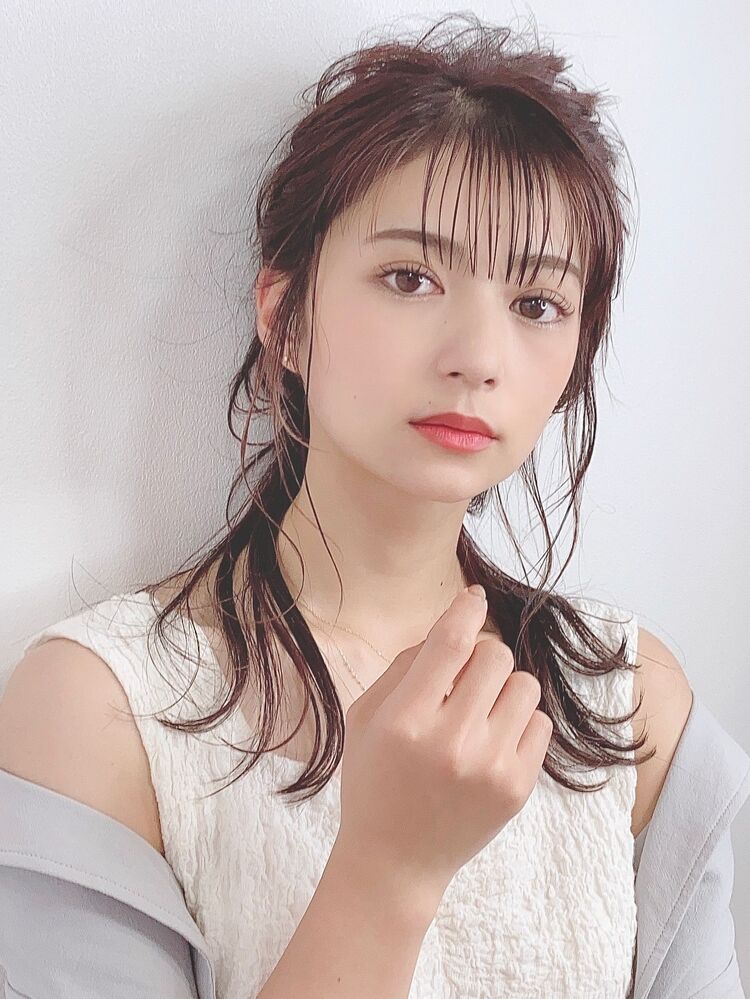 結婚式やお呼ばれに 夏の簡単ゆるふわハーフアップ ヘアアレンジ Amoute アムティ Hiro Amouteのヘアスタイル情報 Yahoo Beauty