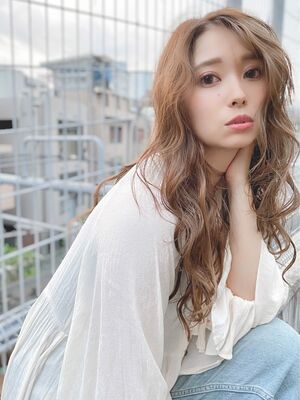 21年夏 前髪なし ロングの新着ヘアスタイル 髪型 ヘアアレンジ Yahoo Beauty