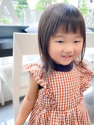子供 ミディアムの髪型 ヘアスタイル ヘアカタログ 人気順 Yahoo Beauty ヤフービューティー