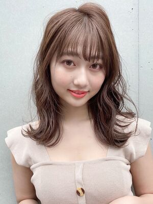 21年秋冬 前髪あり セミロングの新着ヘアスタイル 髪型 ヘアアレンジ 4ページ目 Yahoo Beauty