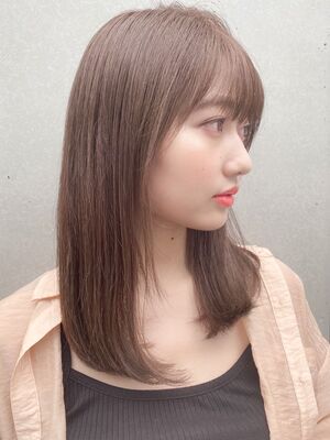 21年夏 ストカール セミロングの新着ヘアスタイル 髪型 ヘアアレンジ Yahoo Beauty