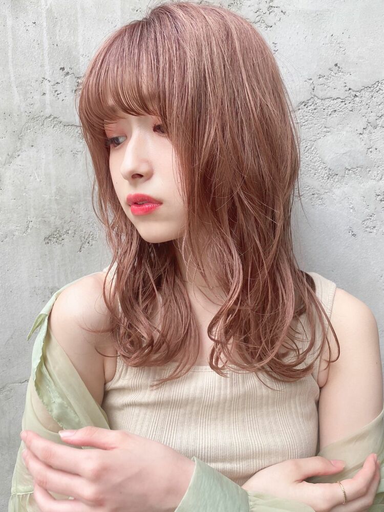 ふんわりミックス巻きが可愛いセミロングヘア 西谷美鈴のヘアスタイル情報 Yahoo Beauty