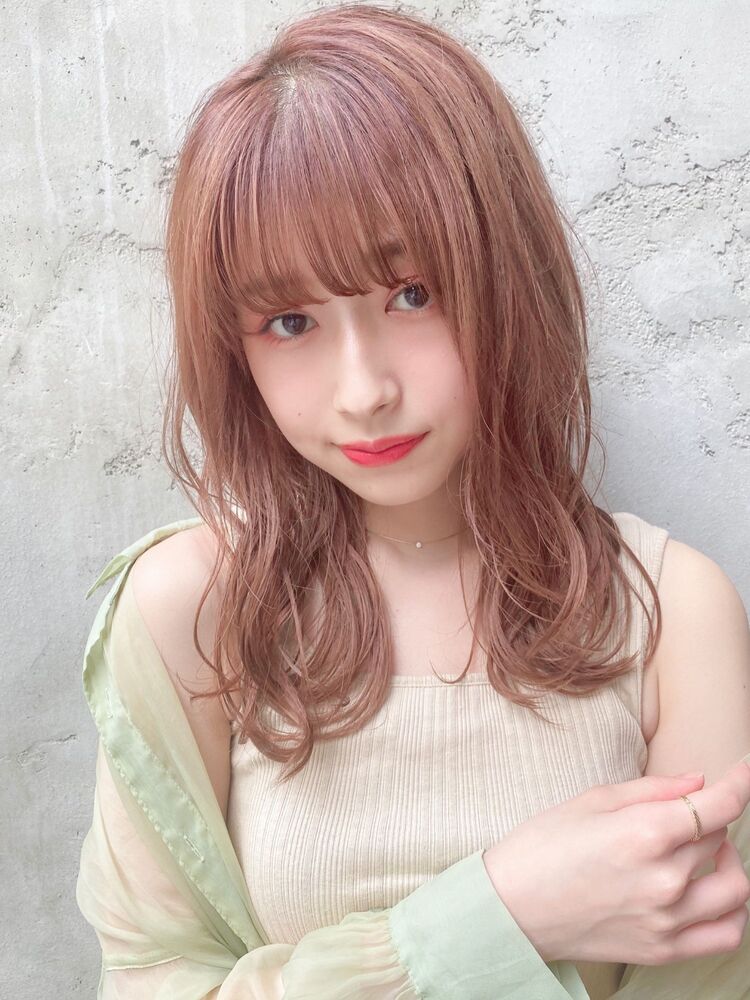 ふんわりミックス巻きが可愛いセミロングヘア 西谷美鈴のヘアスタイル情報 Yahoo Beauty