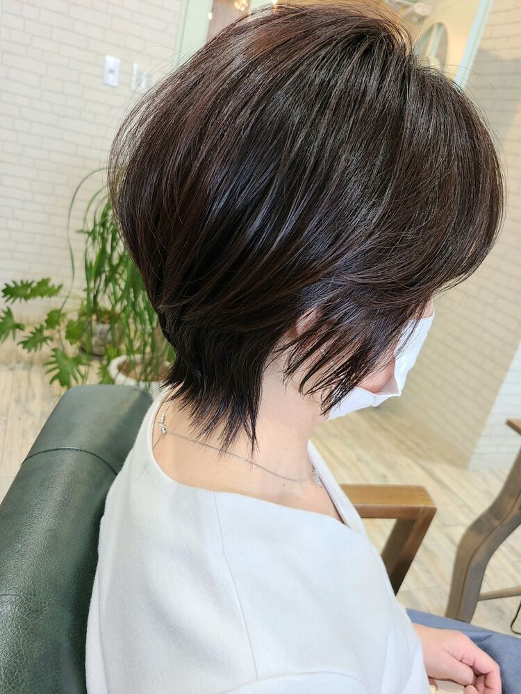 30 40 50 60代 フォルム補正なレイヤーカット D T Hair 大手町店 ディーアンドティーヘアー オオテマチテン 田村知孝のヘアスタイル情報 Yahoo Beauty