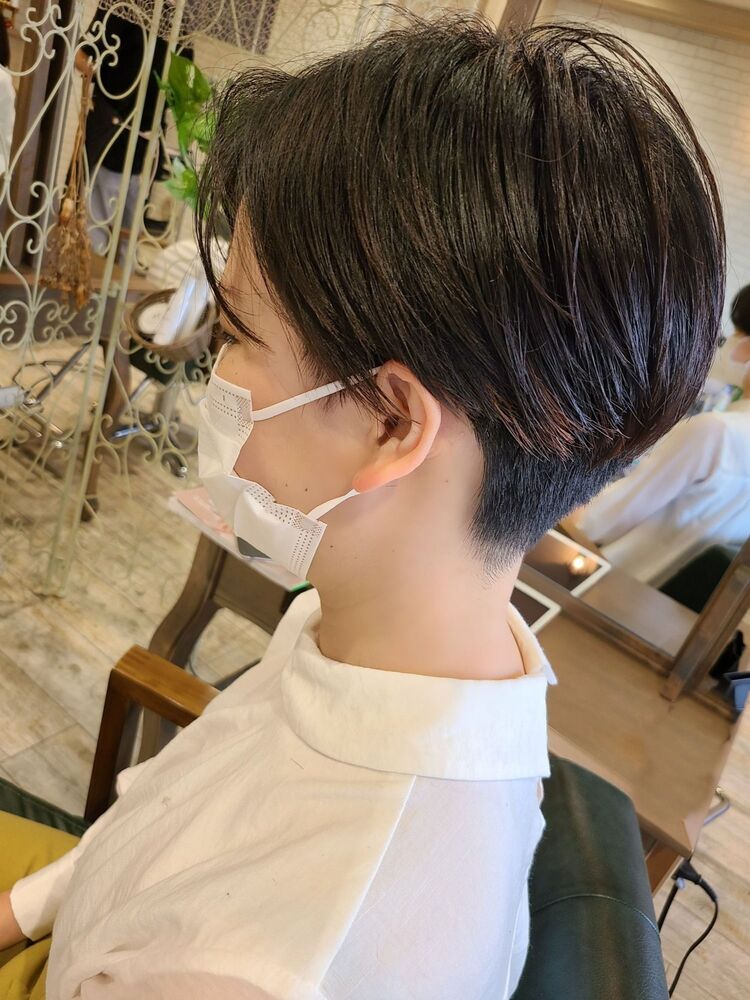 刈り上げ女子 刈り上げショート D T Hair 大手町店 ディーアンドティーヘアー オオテマチテン 田村知孝のヘアスタイル情報 Yahoo Beauty