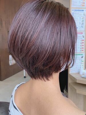 ピンク系 ショートの髪型 ヘアスタイル ヘアカタログ 人気順 Yahoo Beauty ヤフービューティー
