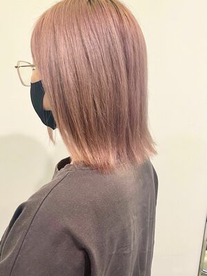 21年夏 ピンクベージュの新着ヘアスタイル 髪型 ヘアアレンジ Yahoo Beauty