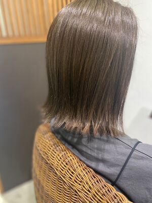 21年夏 ミントアッシュの新着ヘアスタイル 髪型 ヘアアレンジ Yahoo Beauty